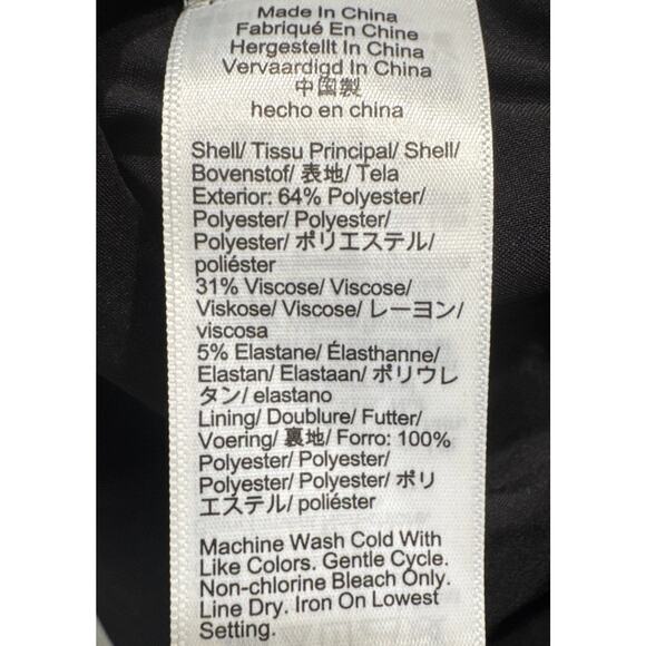 J. Crew Four Season Stretch Sheath Dress Womens Black Classic Work Career 6 - Picture 7 of 7